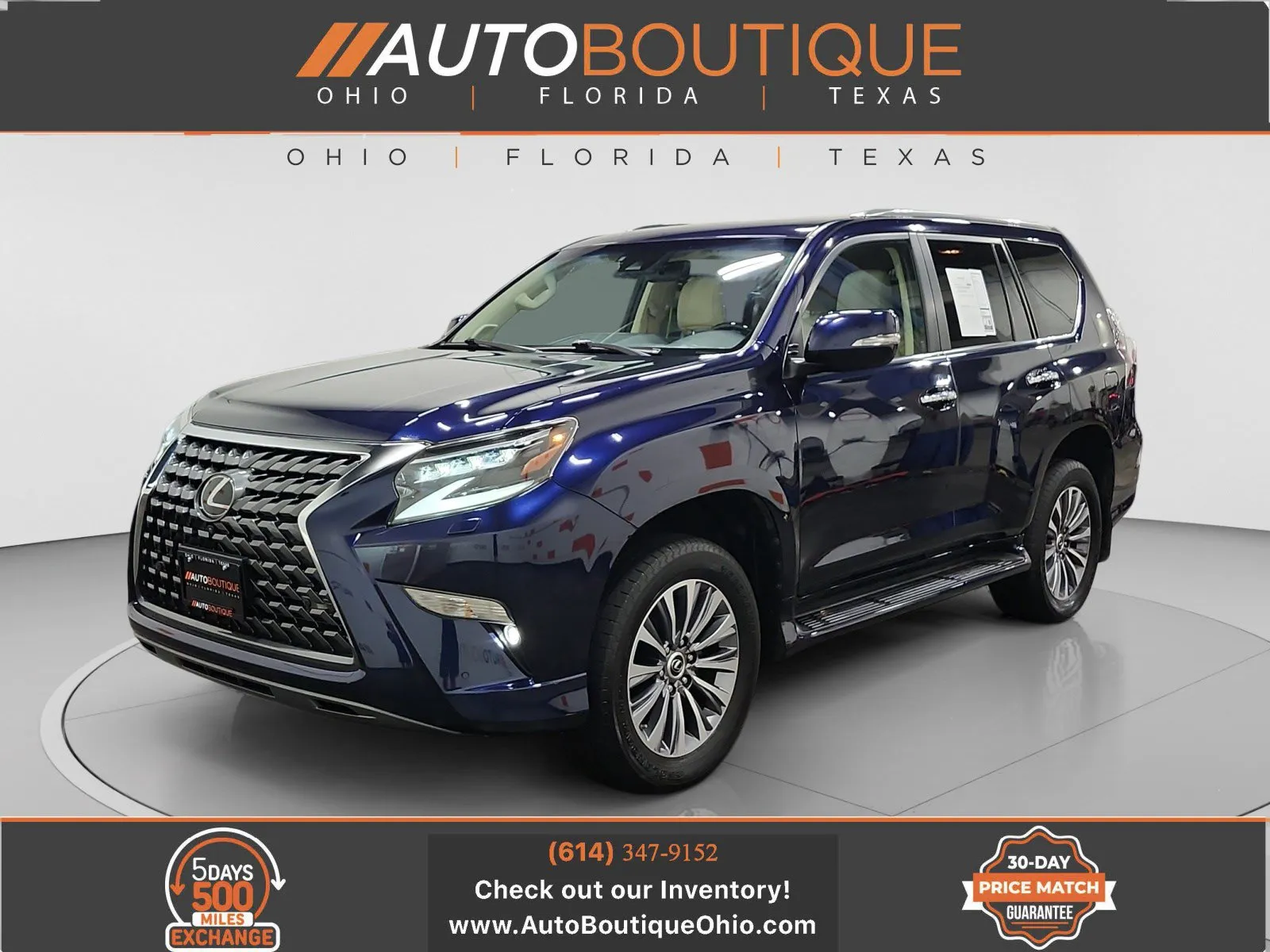 Blue 2020 Lexus GX 460 Luxury for sale in Columbus, OH