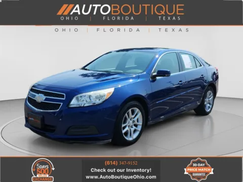 Blue 2013 Chevrolet Malibu LT for sale in Columbus, OH