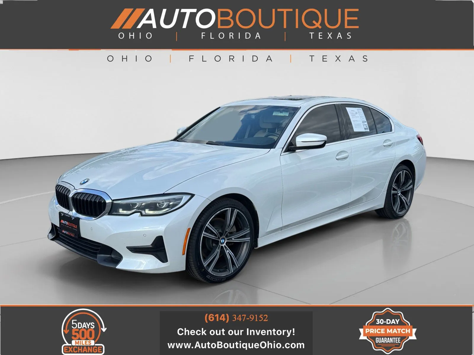 White 2021 BMW 3 Series 330i xDrive for sale in Columbus, OH
