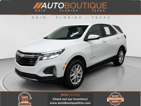White 2022 Chevrolet Equinox LT for sale in Columbus, OH