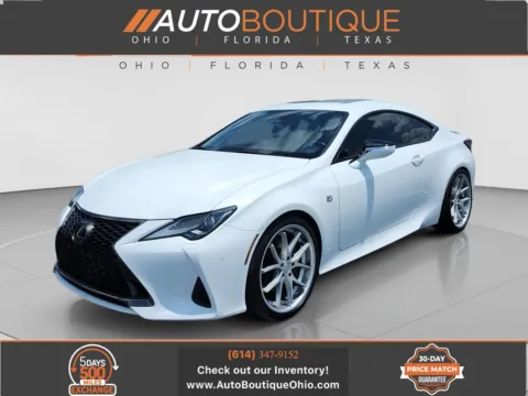 White 2019 Lexus RC 300 F SPORT for sale in Columbus, OH