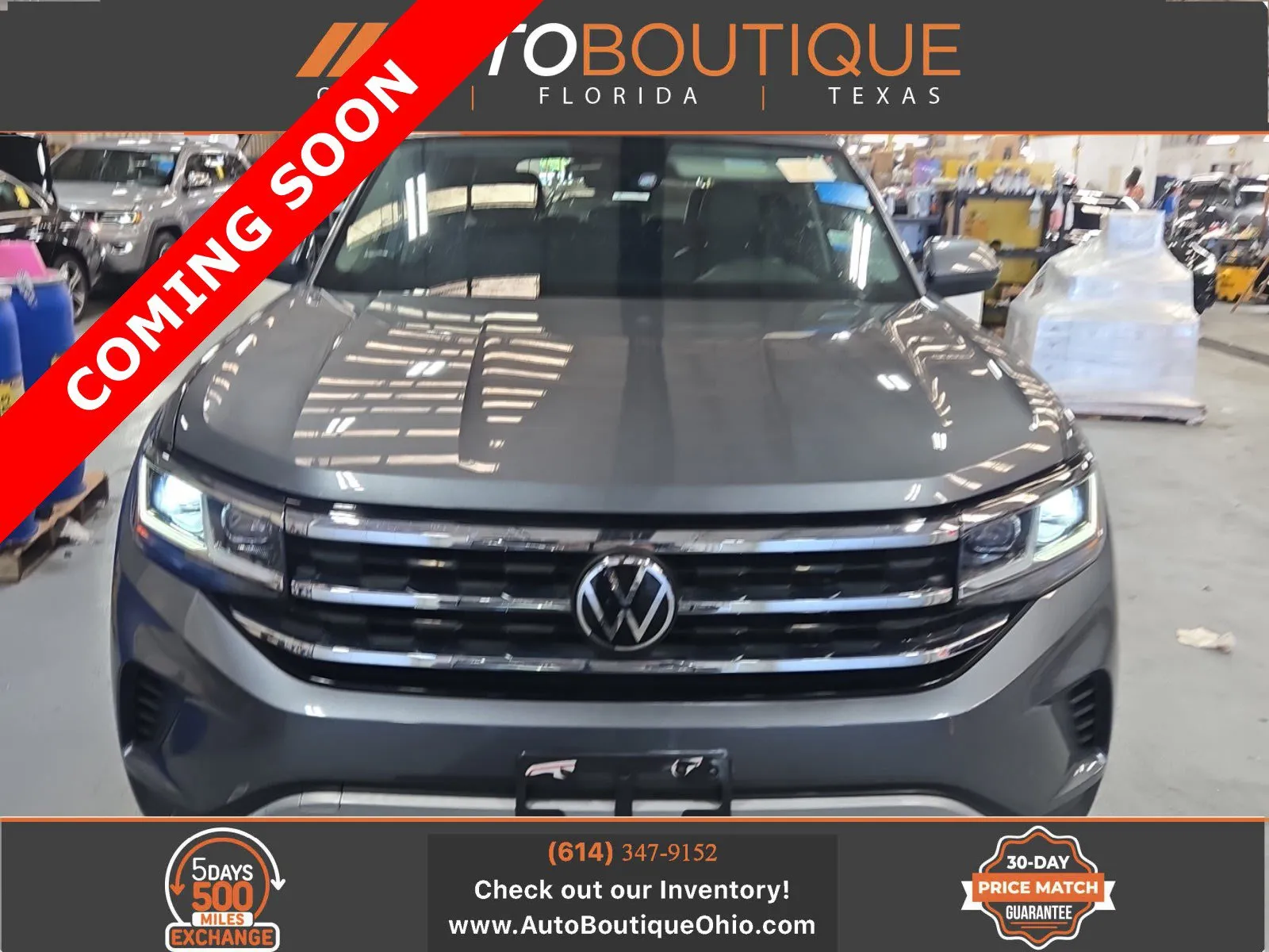 Gray 2023 Volkswagen Atlas 3.6L V6 SE w/Technology for sale in Columbus, OH