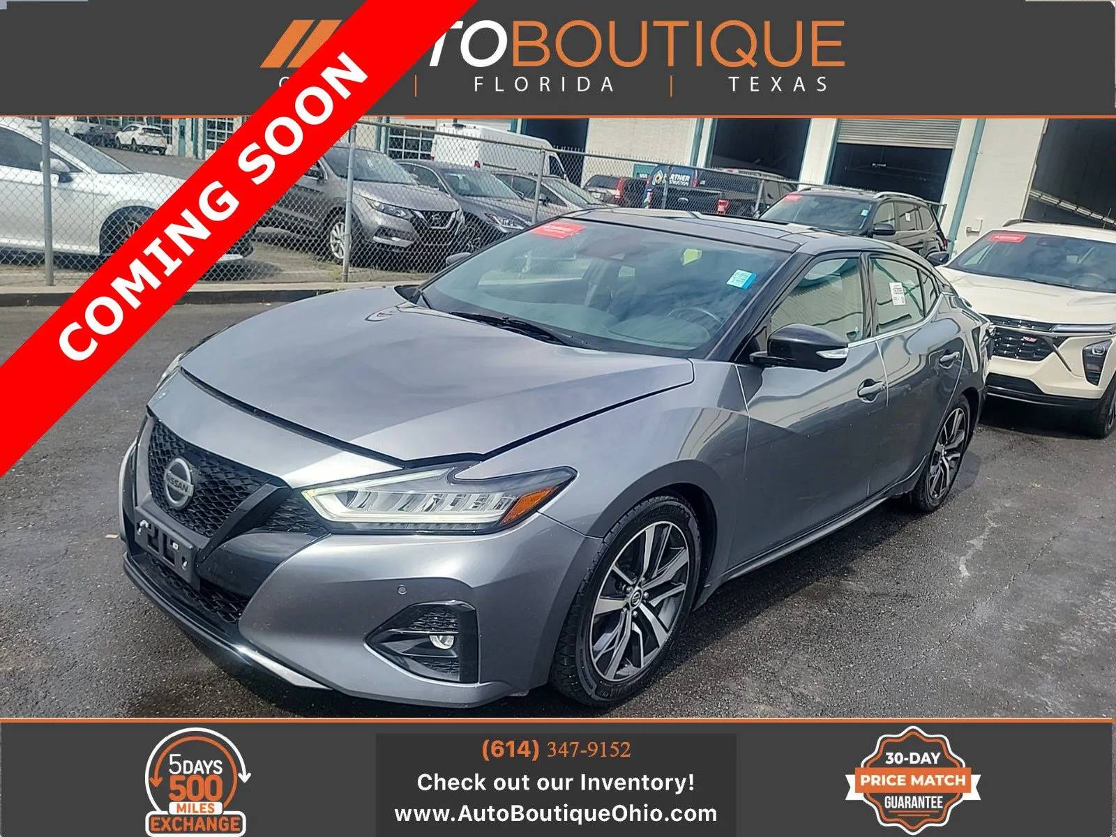 Gray 2021 Nissan Maxima SR for sale in Columbus, OH