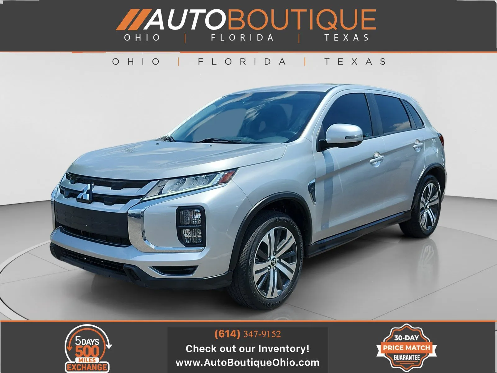 Silver 2021 Mitsubishi Outlander Sport SE for sale in Columbus, OH