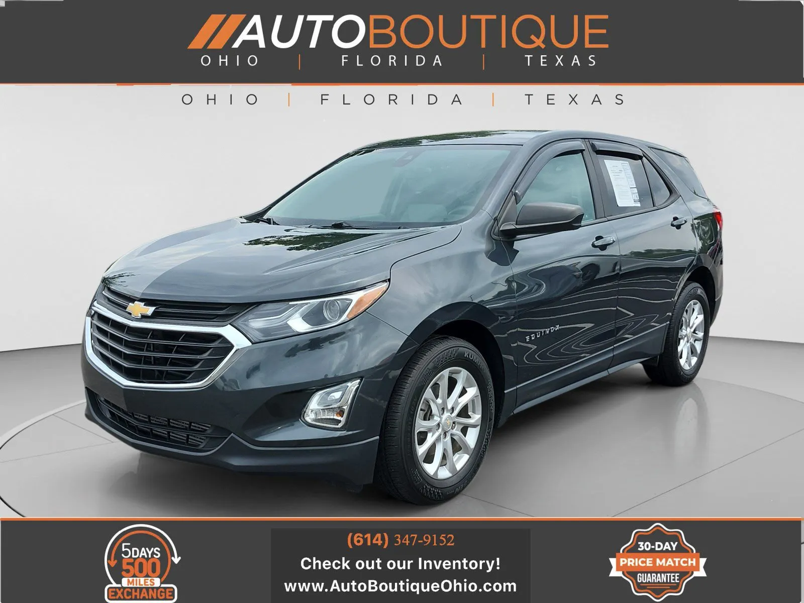 Gray 2020 Chevrolet Equinox LS for sale in Columbus, OH