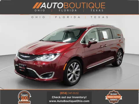 Red 2018 Chrysler Pacifica Limited for sale in Columbus, OH