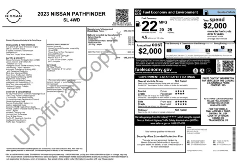 Photos of 2023 Nissan Pathfinder SL for sale in Columbus, OH at Auto Boutique Ohio