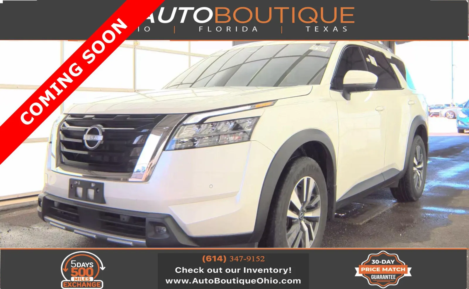 White 2023 Nissan Pathfinder SL for sale in Columbus, OH