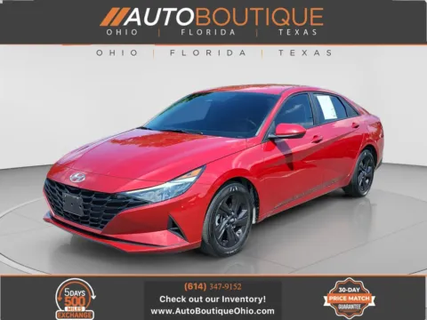 Red 2021 Hyundai Elantra SEL for sale in Columbus, OH