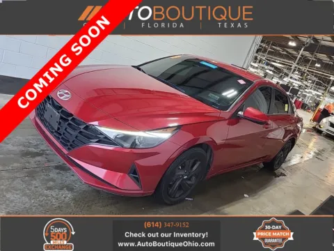 Red 2021 Hyundai Elantra SEL for sale in Columbus, OH