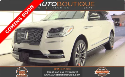 White 2021 Lincoln Navigator L Reserve for sale in Columbus, OH