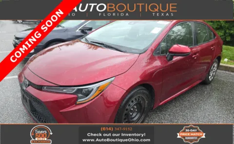 Red 2022 Toyota Corolla LE for sale in Columbus, OH