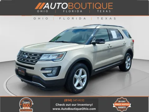 Black 2017 Ford Explorer XLT for sale in Columbus, OH