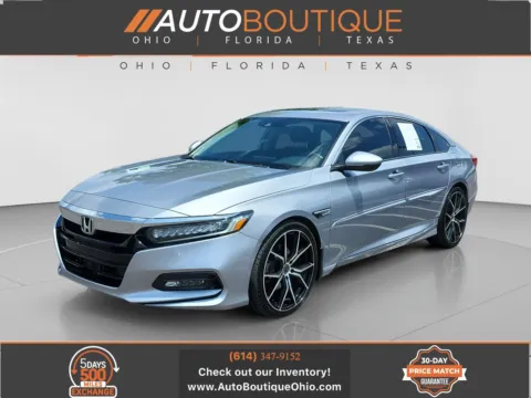 Silver 2019 Honda Accord Sedan Touring 2.0T for sale in Columbus, OH