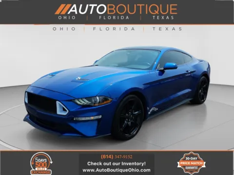 Blue 2018 Ford Mustang EcoBoost for sale in Columbus, OH