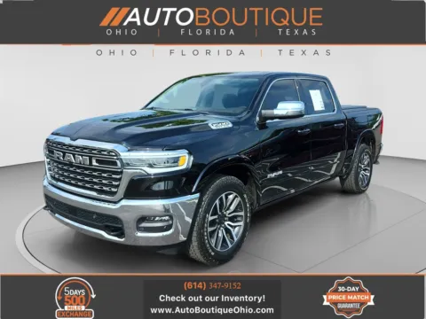 Black 2025 Ram 1500 Longhorn for sale in Columbus, OH