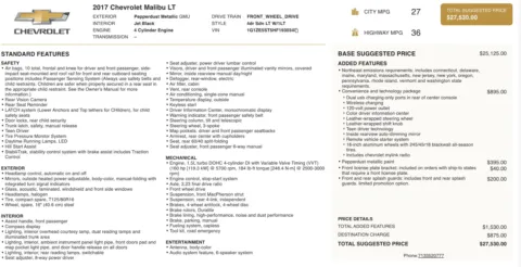 Photos of 2017 Chevrolet Malibu LT for sale in Columbus, OH at Auto Boutique Ohio