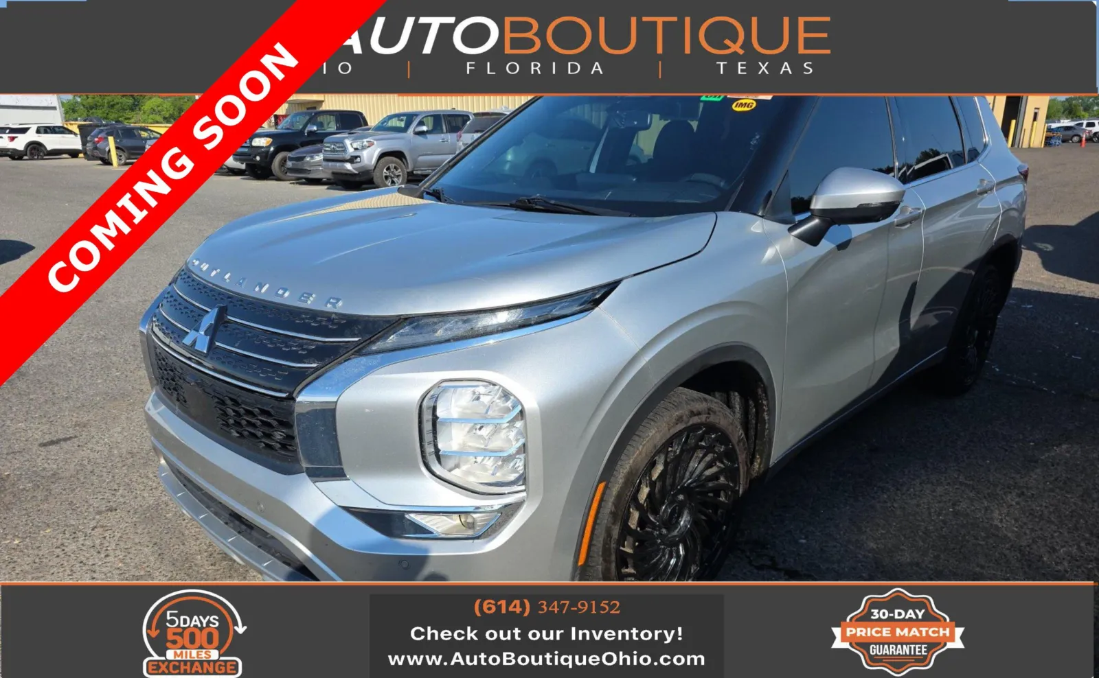 Silver 2022 Mitsubishi Outlander SEL for sale in Columbus, OH