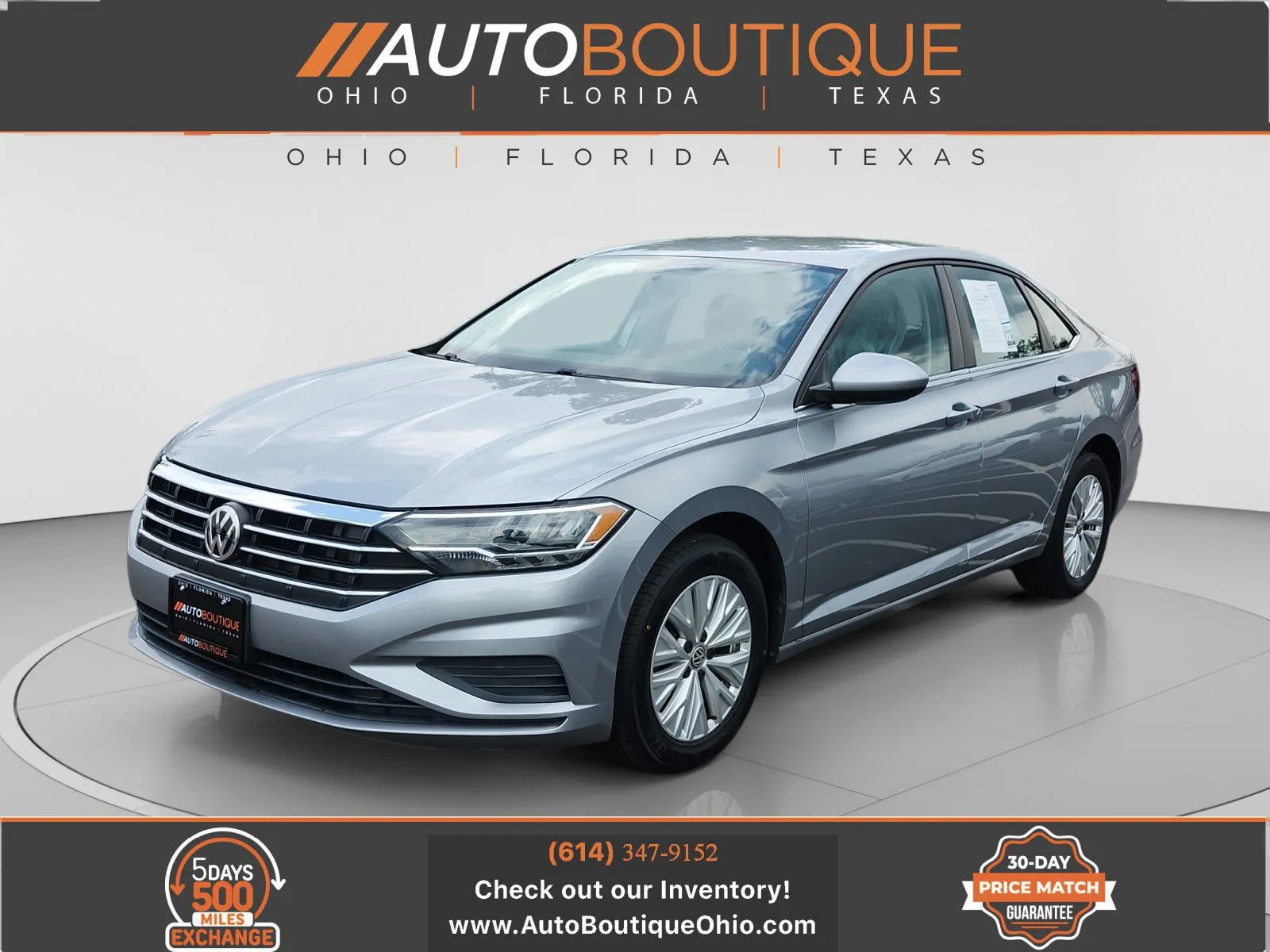 Silver 2019 Volkswagen Jetta S for sale in Columbus, OH