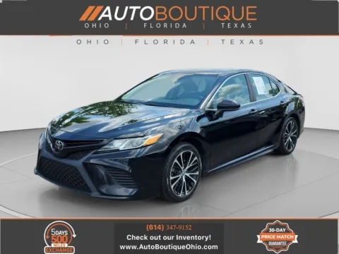 Black 2019 Toyota Camry SE for sale in Columbus, OH