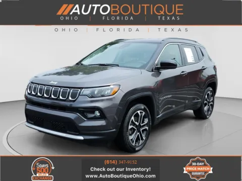 Gray 2022 Jeep Compass Limited for sale in Columbus, OH