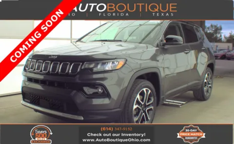Gray 2022 Jeep Compass Limited for sale in Columbus, OH