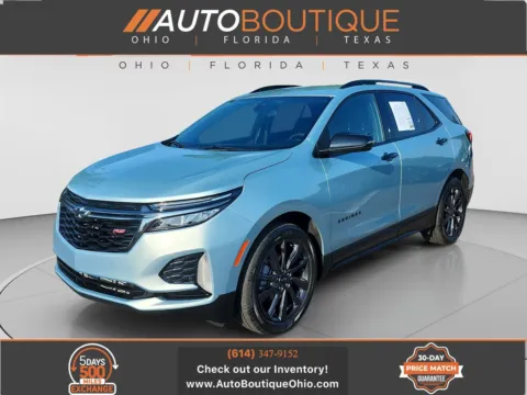 Blue 2022 Chevrolet Equinox RS for sale in Columbus, OH