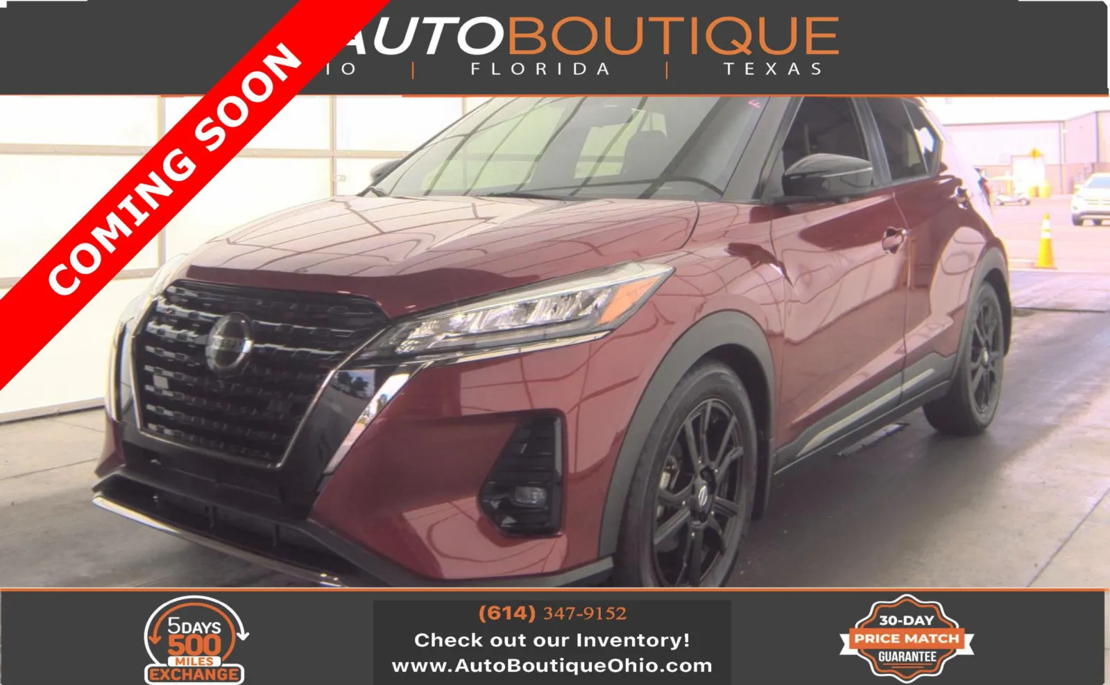 Red 2021 Nissan Kicks SR for sale in Columbus, OH