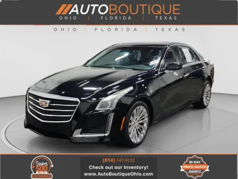 Black 2016 Cadillac CTS Sedan Luxury Collection AWD for sale in Columbus, OH