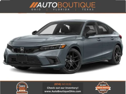 Silver 2023 Honda Civic Hatchback Sport for sale in Columbus, OH