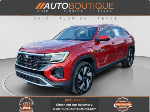 Black 2024 Volkswagen Atlas Cross Sport 2.0T SEL for sale in Columbus, OH