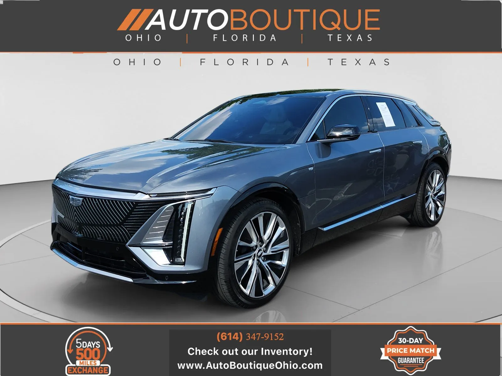 Gray 2023 Cadillac LYRIQ RWD Luxury for sale in Columbus, OH