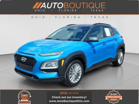 Blue 2020 Hyundai Kona SEL for sale in Columbus, OH