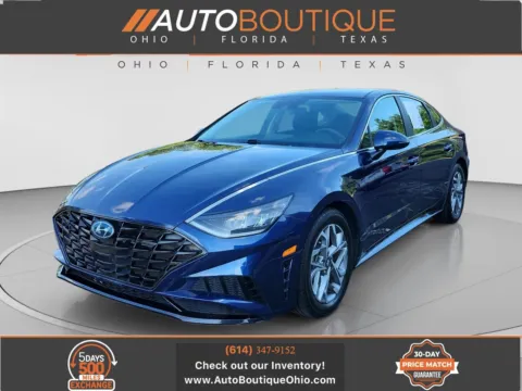 Blue 2021 Hyundai Sonata SEL for sale in Columbus, OH