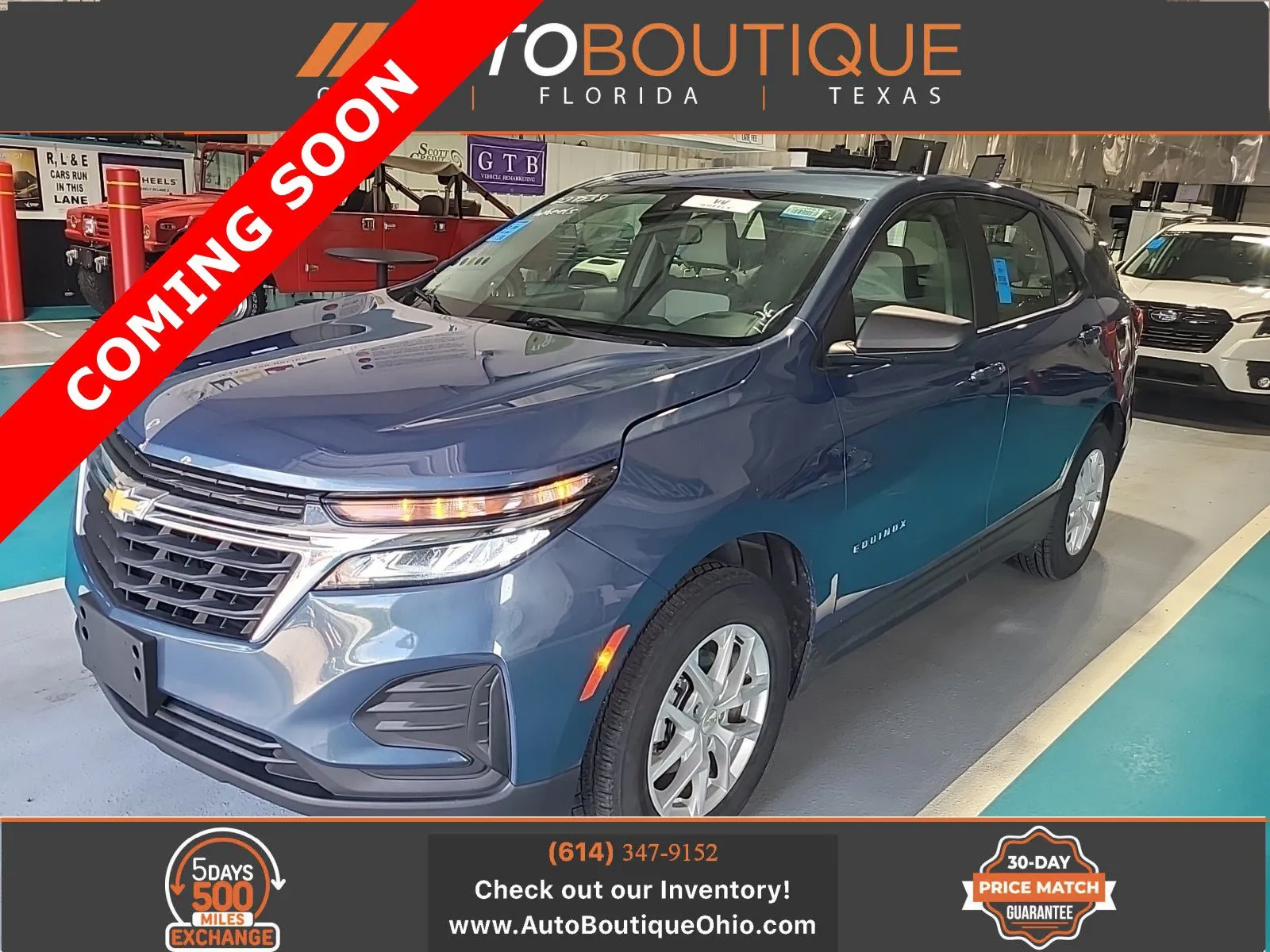 Blue 2024 Chevrolet Equinox LS for sale in Columbus, OH