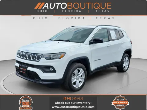 White 2022 Jeep Compass Latitude for sale in Columbus, OH