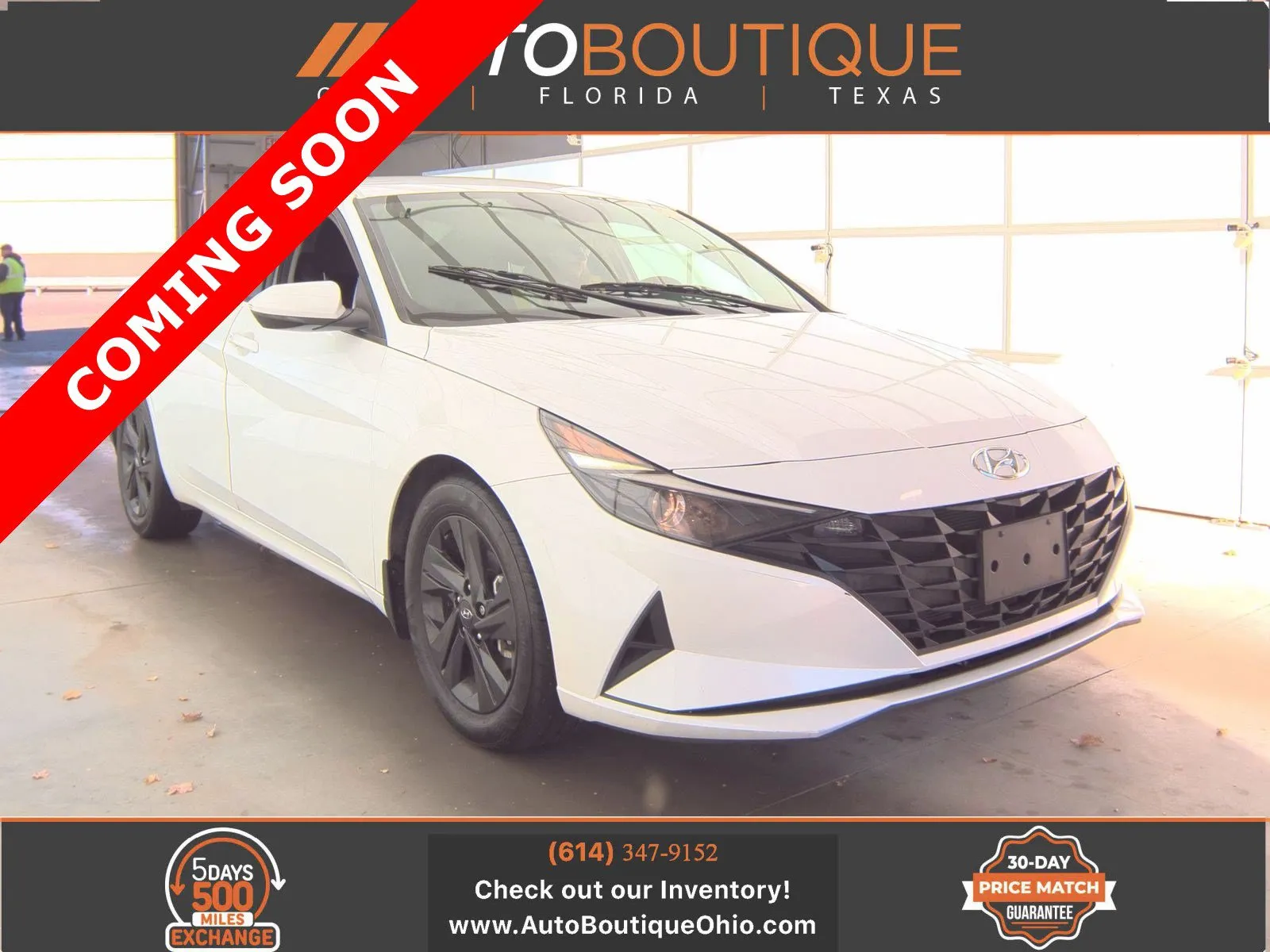 White 2022 Hyundai Elantra SEL for sale in Columbus, OH