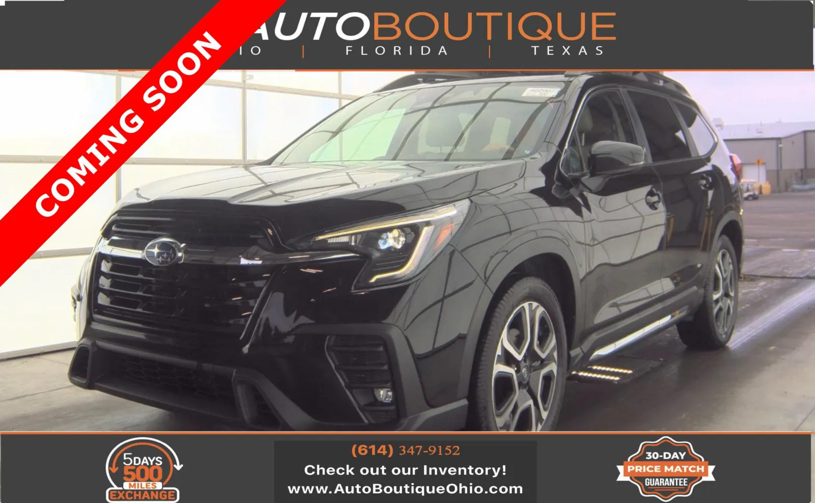 Black 2024 Subaru Ascent Limited for sale in Columbus, OH