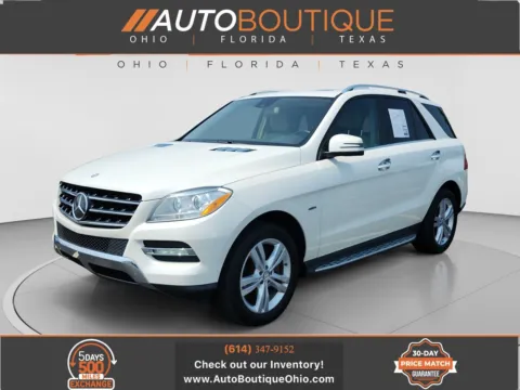 White 2012 Mercedes-Benz M-Class ML 350 for sale in Columbus, OH