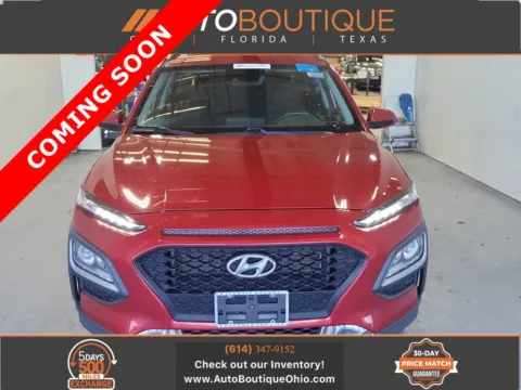 Red 2021 Hyundai Kona SEL Plus for sale in Columbus, OH