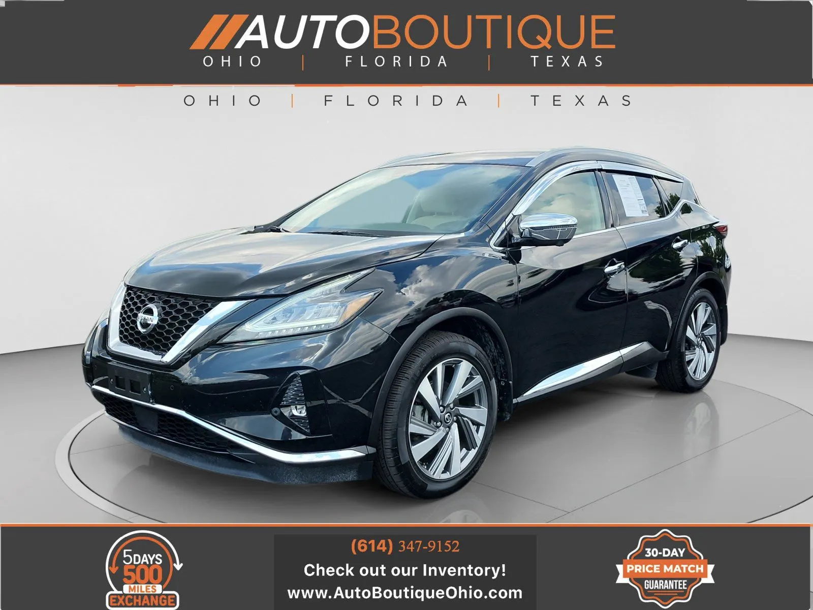 Black 2019 Nissan Murano SL for sale in Columbus, OH