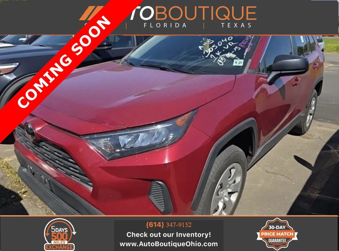 Red 2022 Toyota RAV4 LE for sale in Columbus, OH