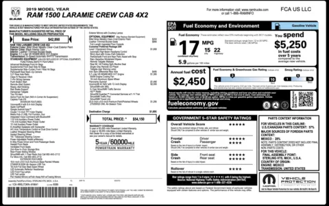 Photos of 2019 Ram 1500 Laramie for sale in Columbus, OH at Auto Boutique Ohio