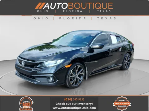 Black 2020 Honda Civic Sedan Sport for sale in Columbus, OH