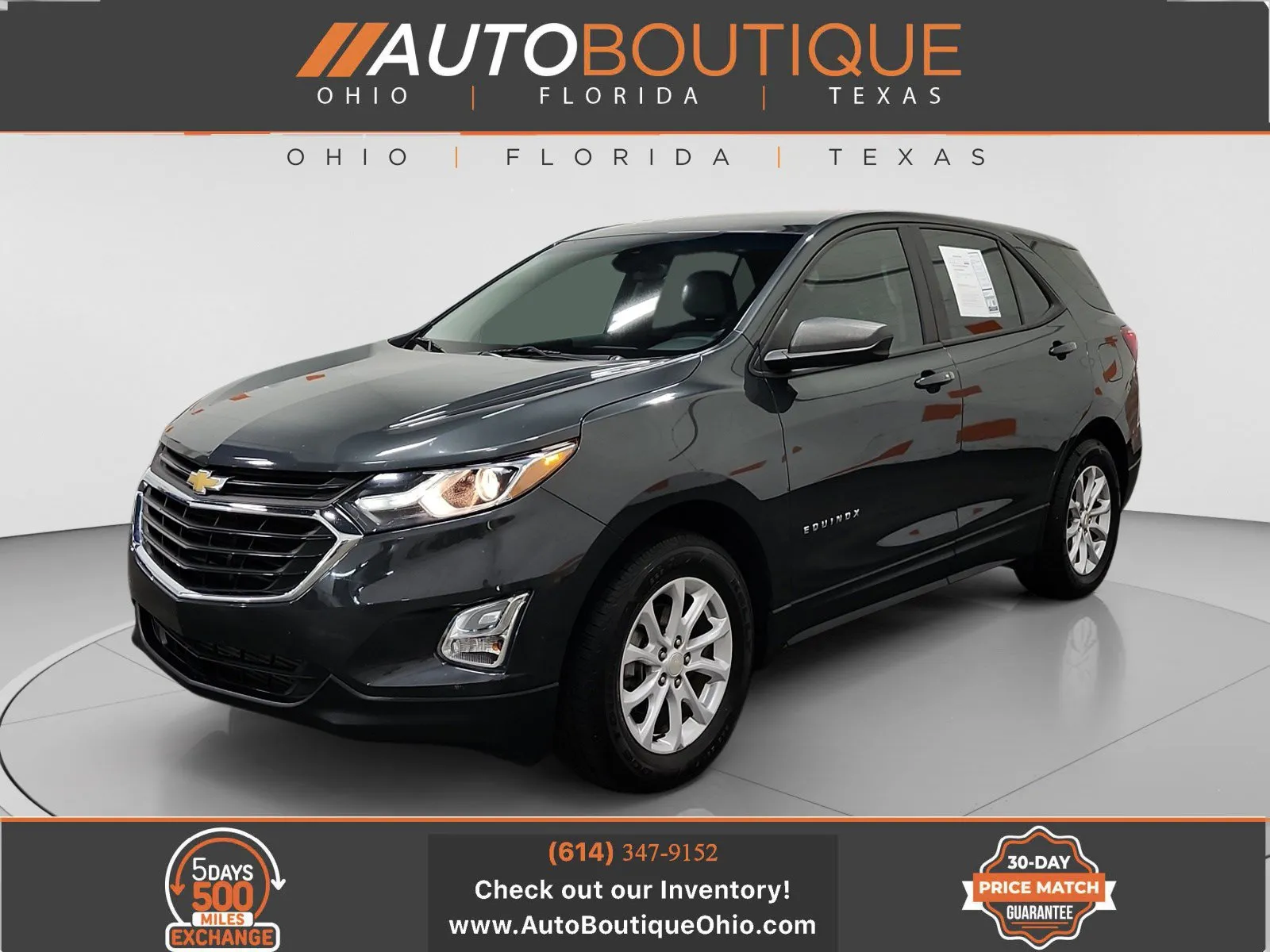 Gray 2020 Chevrolet Equinox LS for sale in Columbus, OH