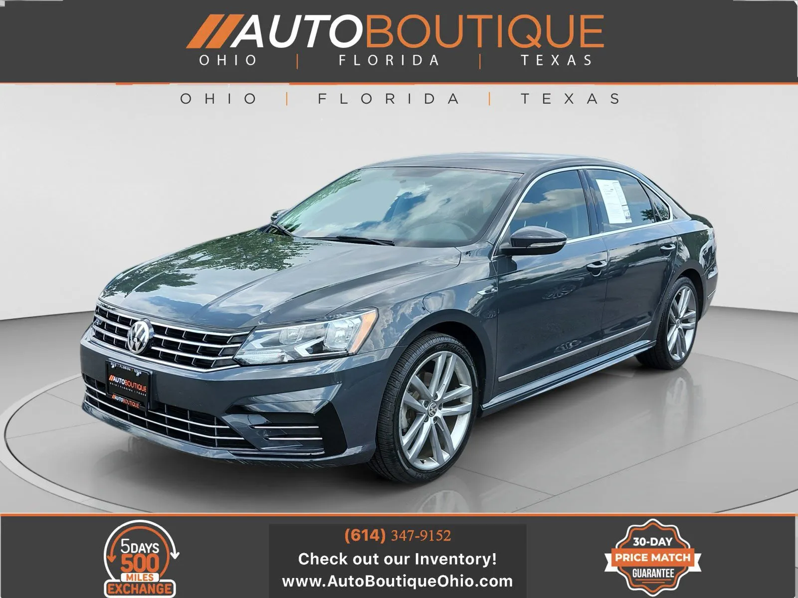 Gray 2017 Volkswagen Passat R-Line w/Comfort Pkg for sale in Columbus, OH