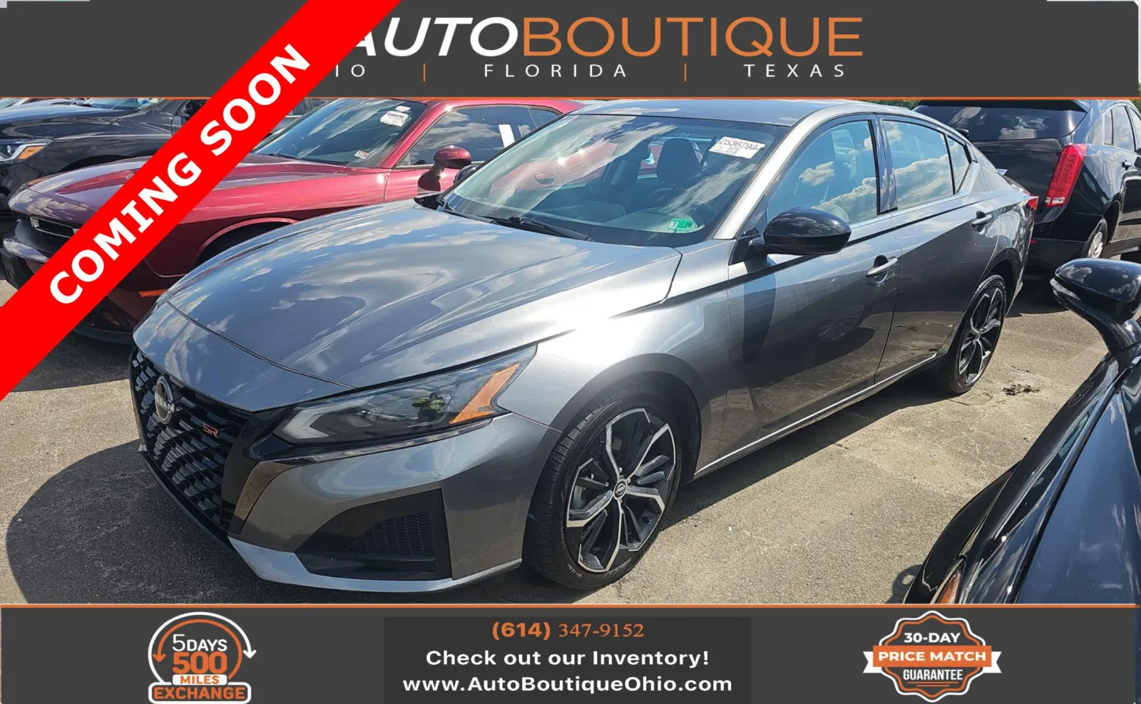Gray 2023 Nissan Altima 2.5 SR for sale in Columbus, OH