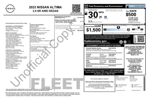 Photos of 2023 Nissan Altima 2.5 SR for sale in Columbus, OH at Auto Boutique Ohio