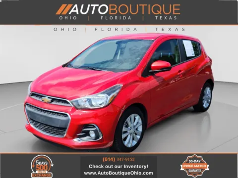 Red 2017 Chevrolet Spark LT for sale in Columbus, OH