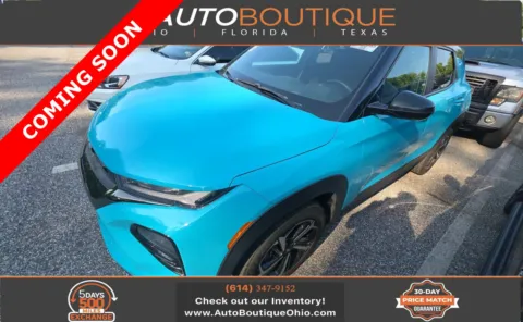 Blue 2021 Chevrolet Trailblazer RS for sale in Columbus, OH